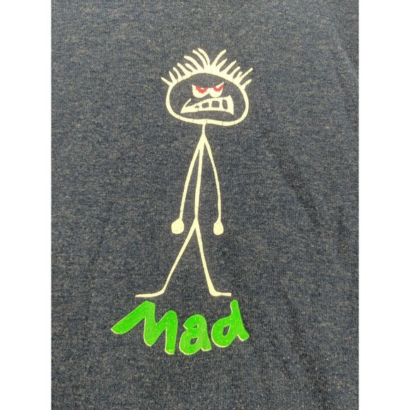 Vintage Signal Sports Single Stitch T Shirt Sz XL Mad Stick Men Made In USA - Picture 10 of 11